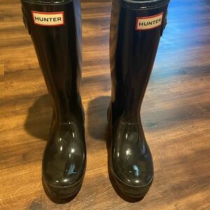Hunter Black Rain Boots